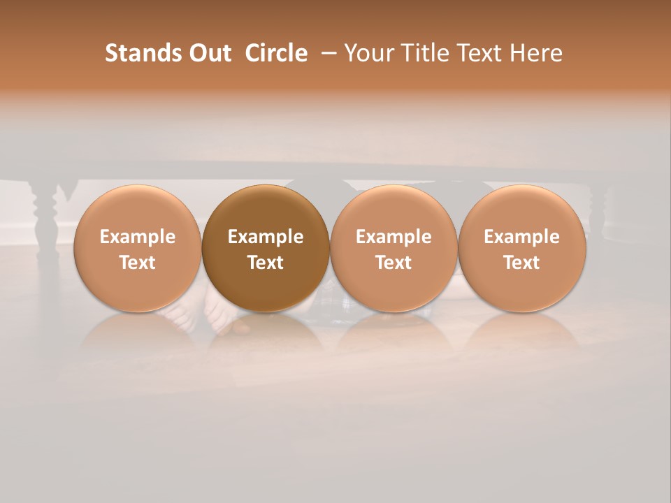 Human Caucasian Body PowerPoint Template