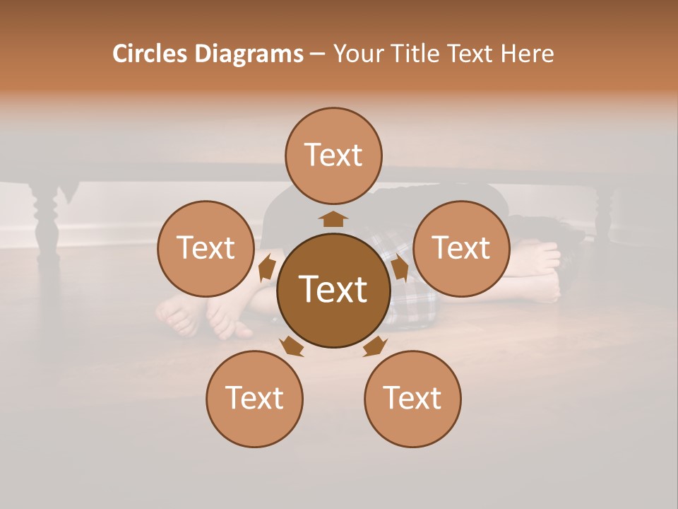 Human Caucasian Body PowerPoint Template