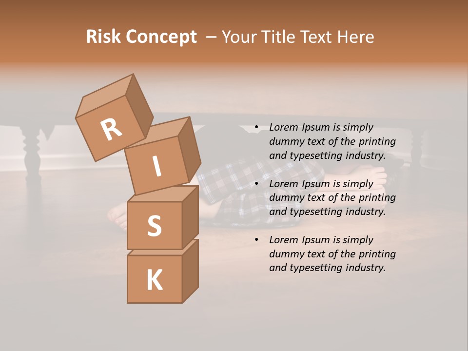 Human Caucasian Body PowerPoint Template