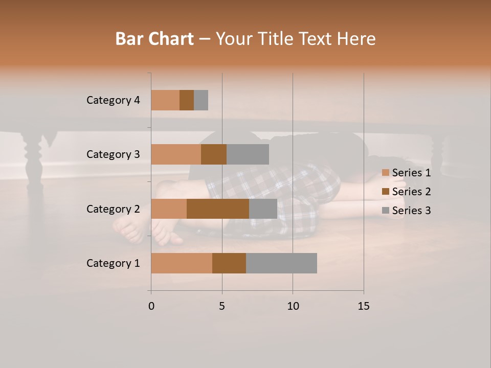 Human Caucasian Body PowerPoint Template