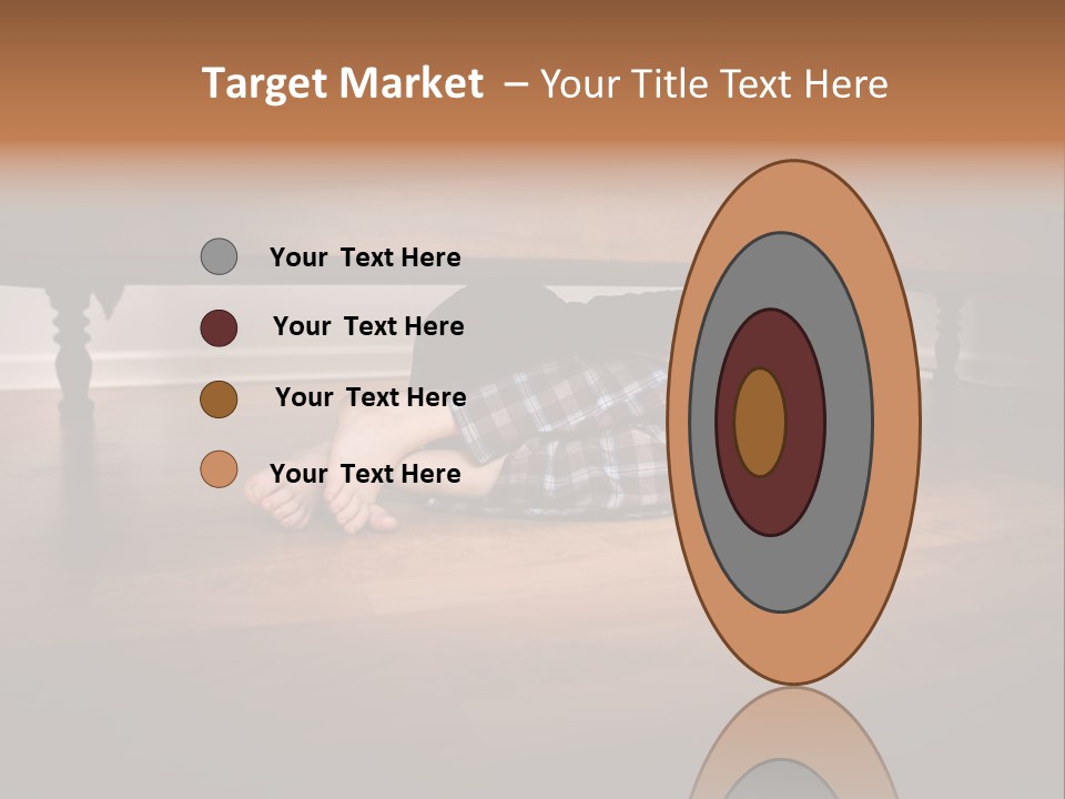 Human Caucasian Body PowerPoint Template