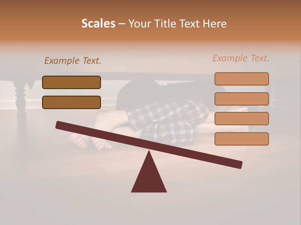 Human Caucasian Body PowerPoint Template