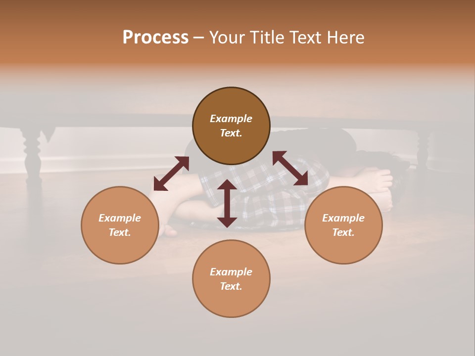 Human Caucasian Body PowerPoint Template