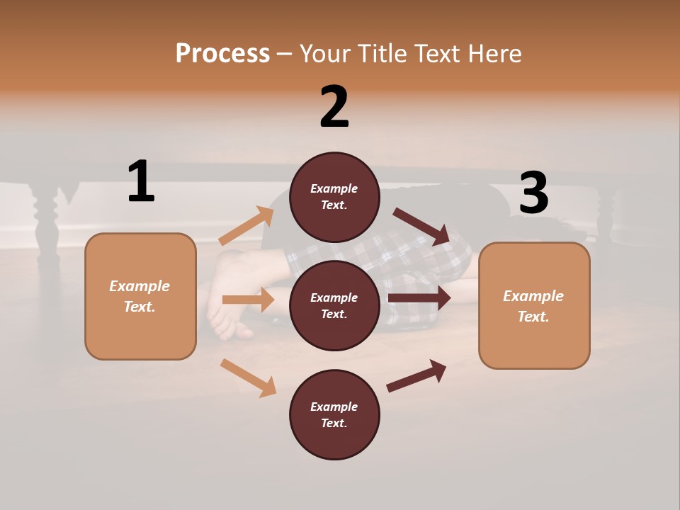 Human Caucasian Body PowerPoint Template