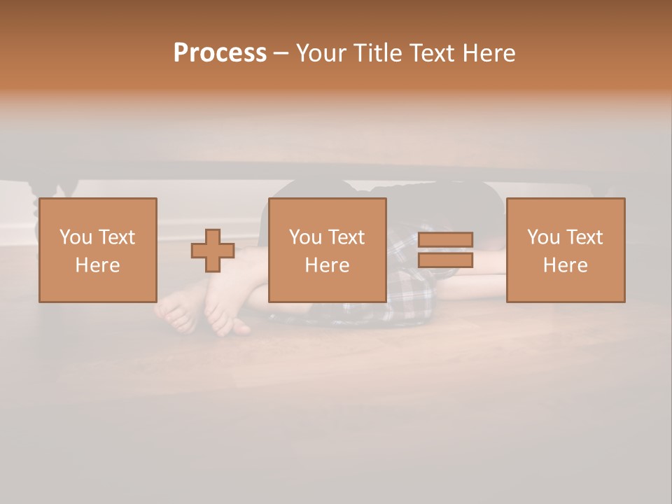 Human Caucasian Body PowerPoint Template