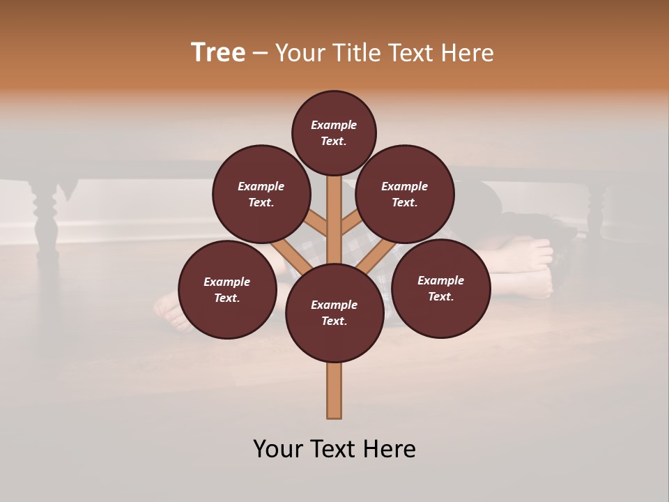 Human Caucasian Body PowerPoint Template