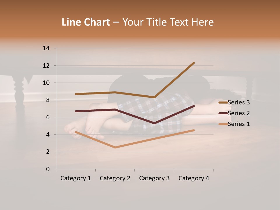 Human Caucasian Body PowerPoint Template