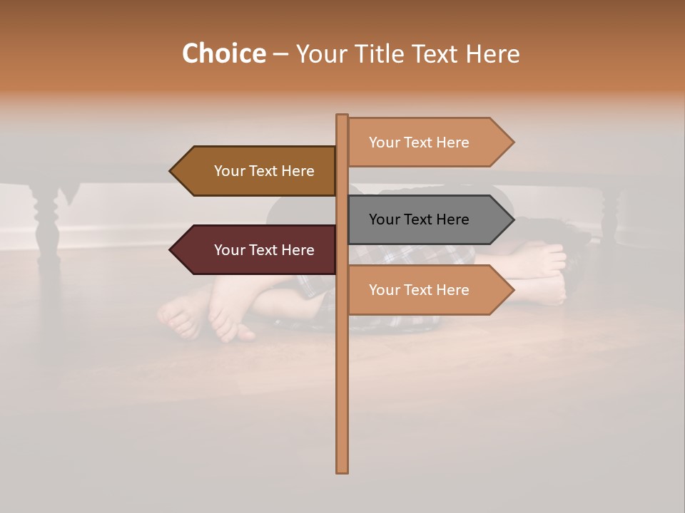 Human Caucasian Body PowerPoint Template