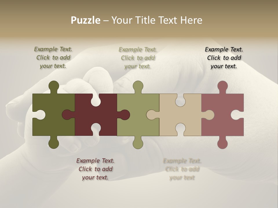 Human Caucasian Body PowerPoint Template