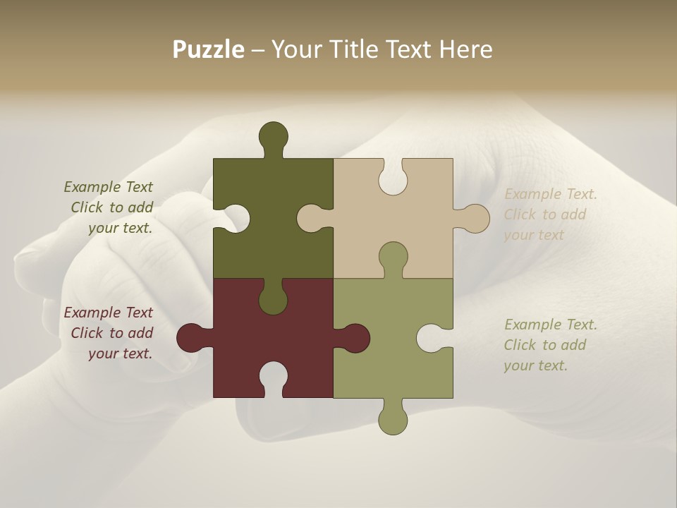 Human Caucasian Body PowerPoint Template