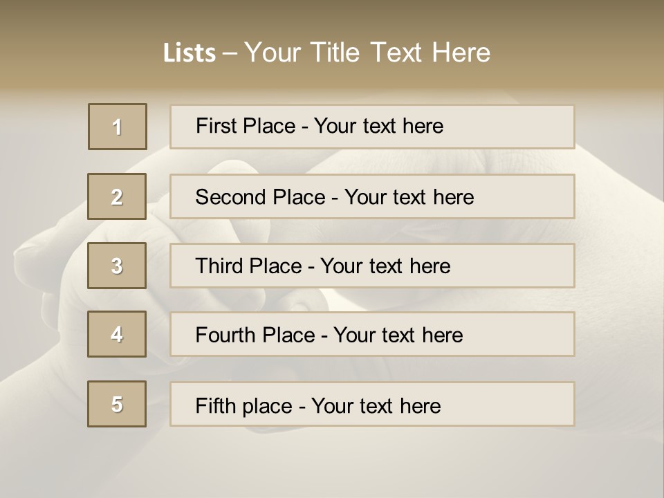 Human Caucasian Body PowerPoint Template