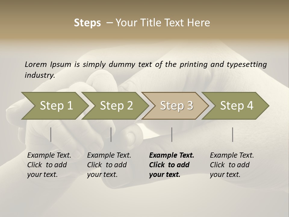 Human Caucasian Body PowerPoint Template