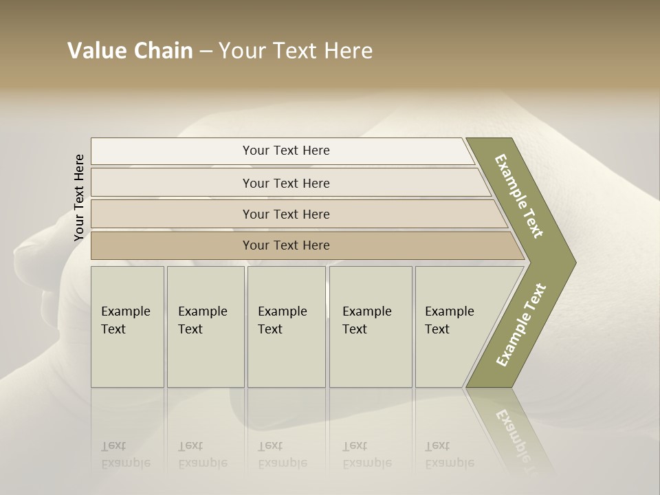 Human Caucasian Body PowerPoint Template