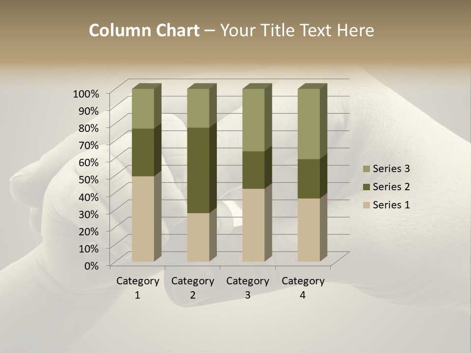 Human Caucasian Body PowerPoint Template