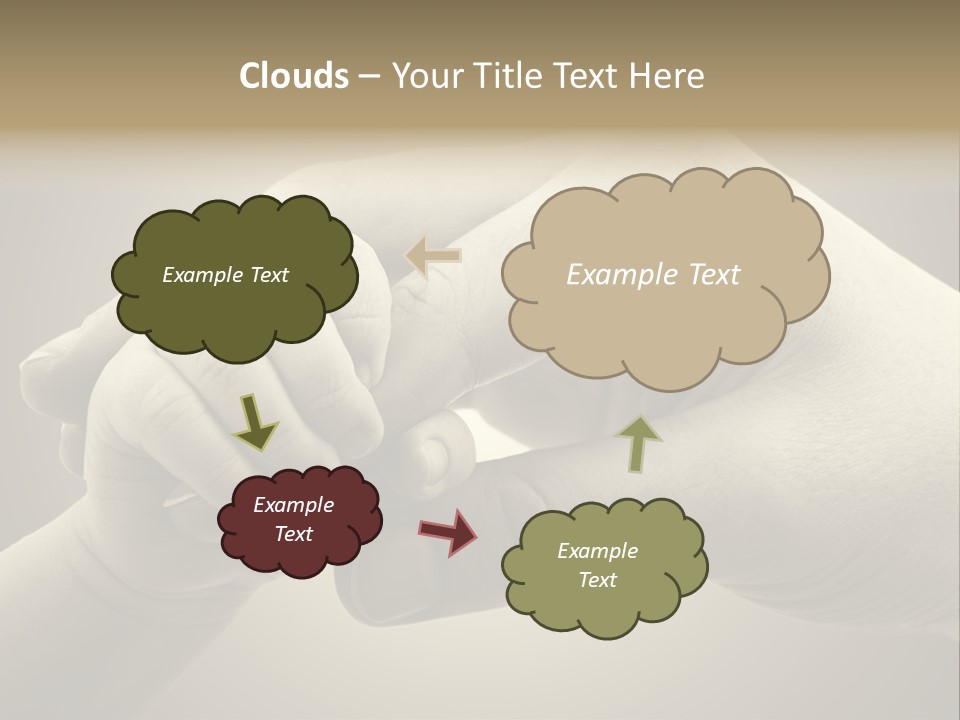 Human Caucasian Body PowerPoint Template