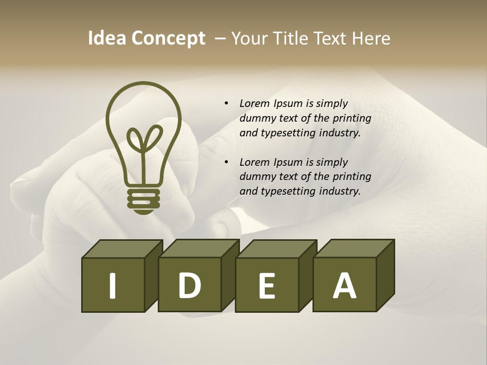 Human Caucasian Body PowerPoint Template