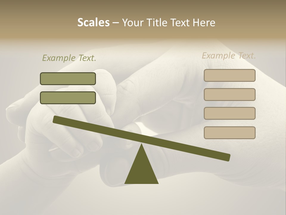 Human Caucasian Body PowerPoint Template