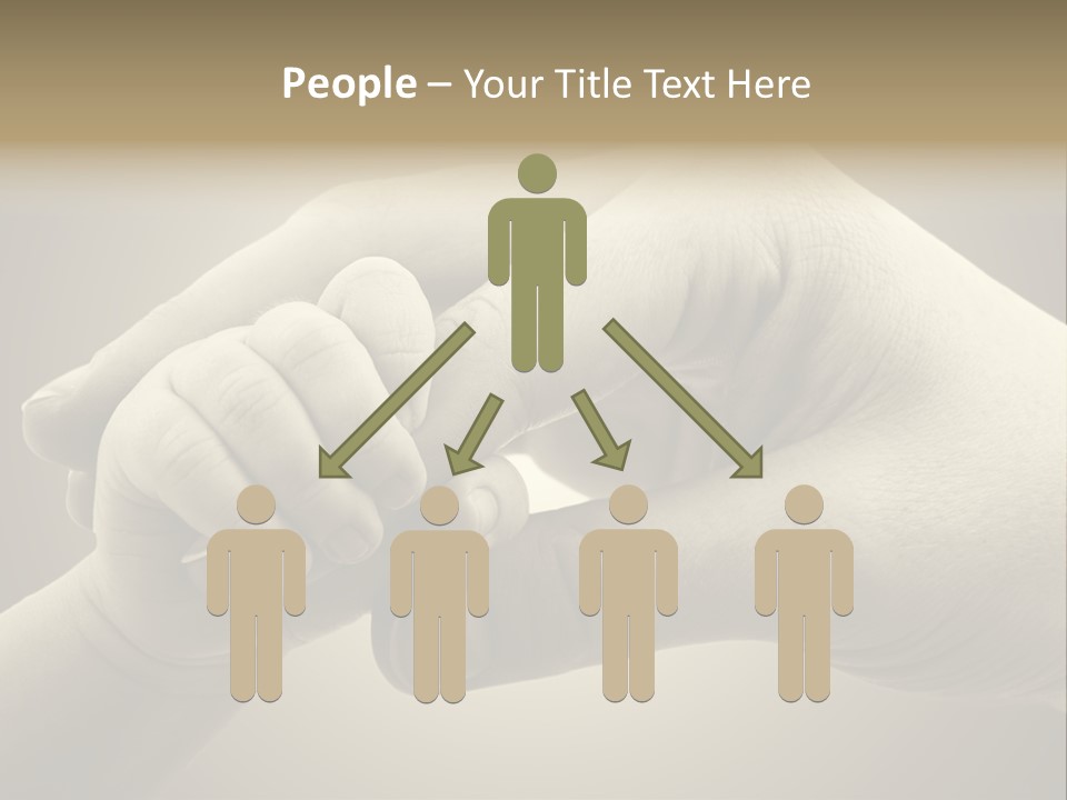 Human Caucasian Body PowerPoint Template