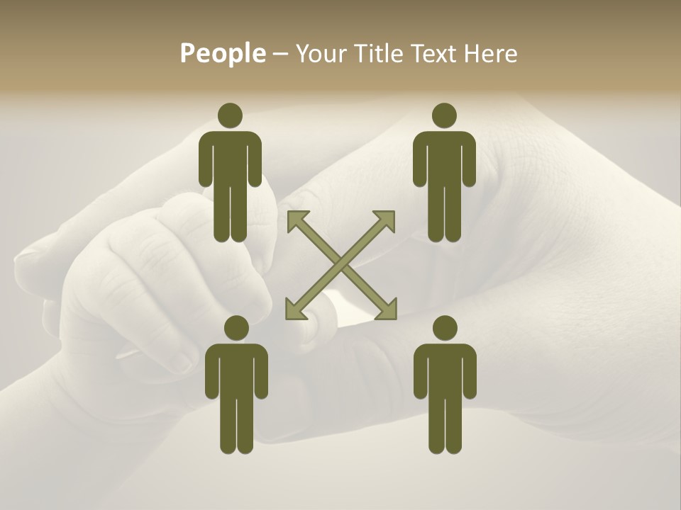 Human Caucasian Body PowerPoint Template