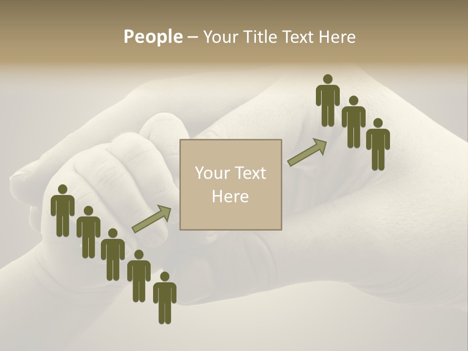 Human Caucasian Body PowerPoint Template