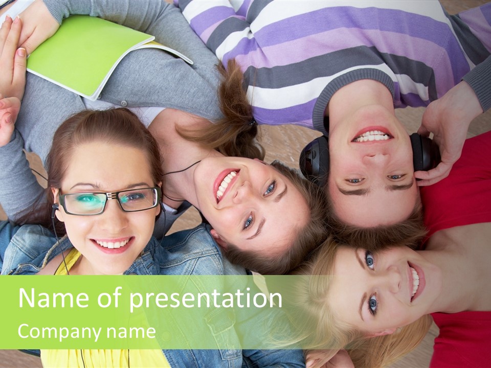 Laughing School Cheerful PowerPoint Template