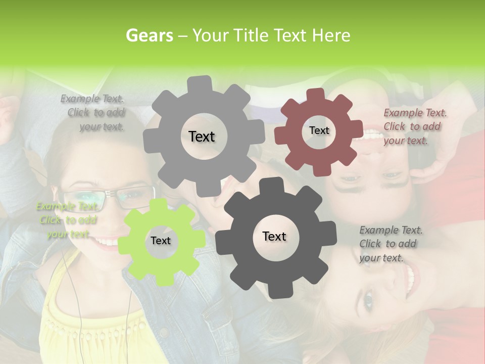 Laughing School Cheerful PowerPoint Template