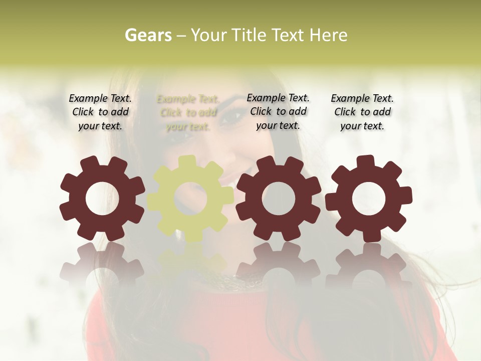 Lady Hispanic Female PowerPoint Template