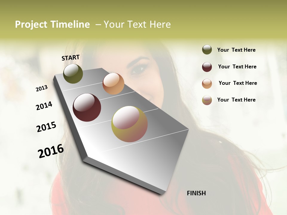 Lady Hispanic Female PowerPoint Template