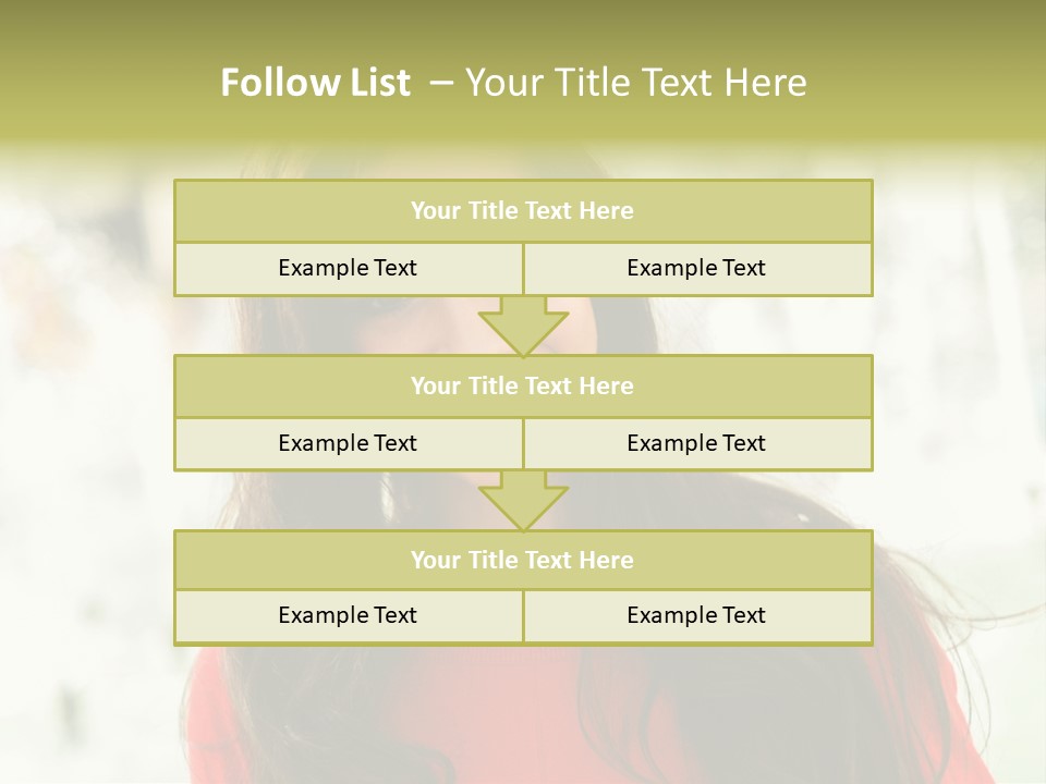 Lady Hispanic Female PowerPoint Template