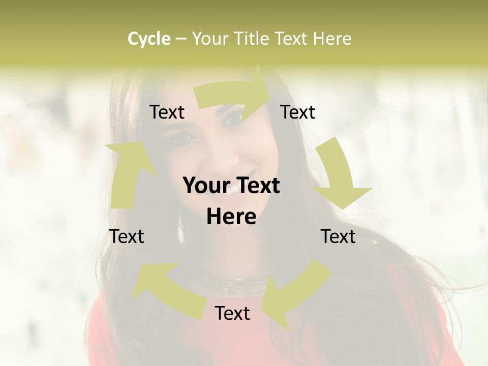 Lady Hispanic Female PowerPoint Template