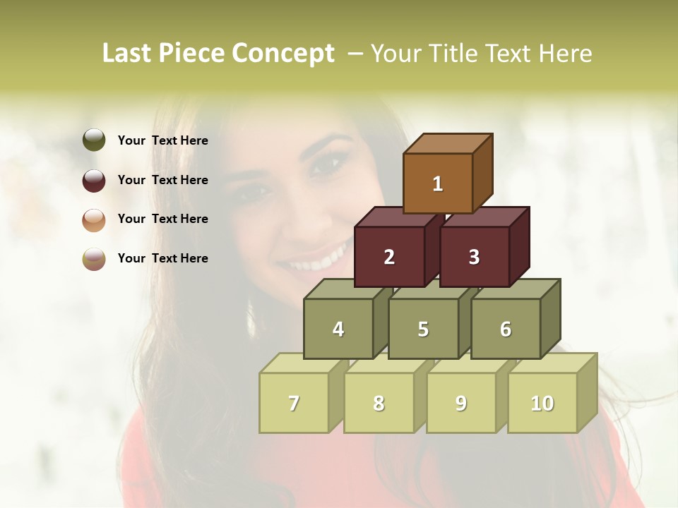Lady Hispanic Female PowerPoint Template