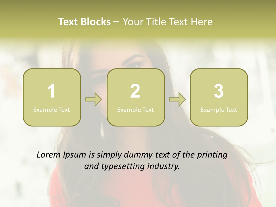 Lady Hispanic Female PowerPoint Template