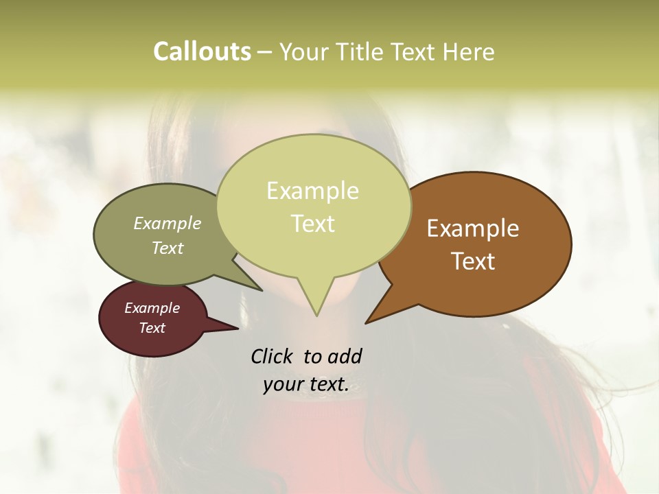 Lady Hispanic Female PowerPoint Template