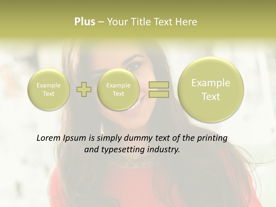 Lady Hispanic Female PowerPoint Template