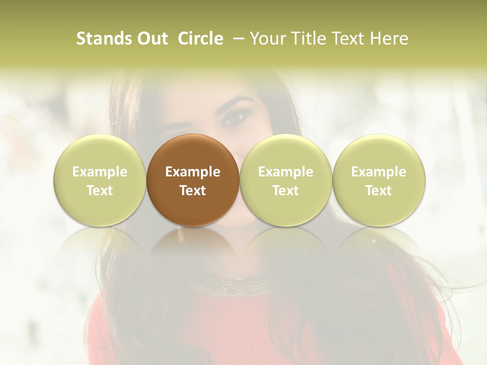 Lady Hispanic Female PowerPoint Template