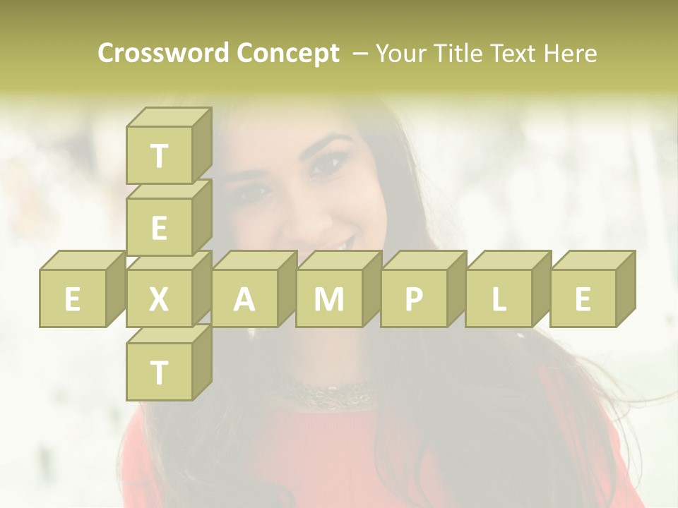 Lady Hispanic Female PowerPoint Template