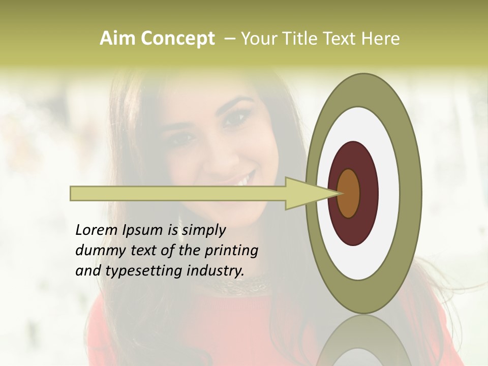 Lady Hispanic Female PowerPoint Template