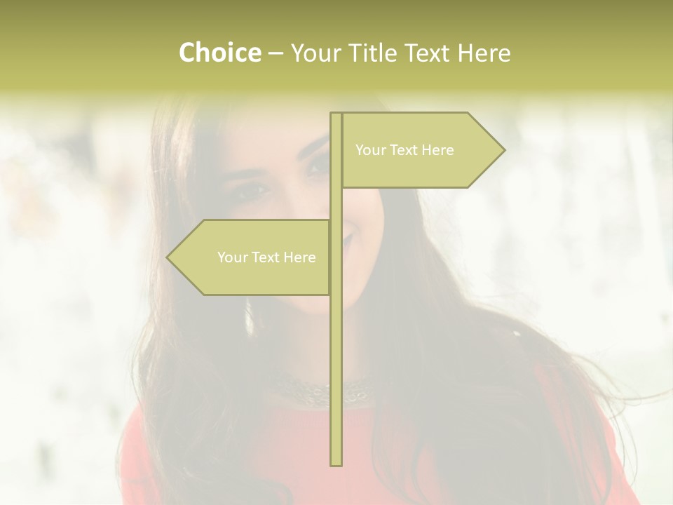 Lady Hispanic Female PowerPoint Template