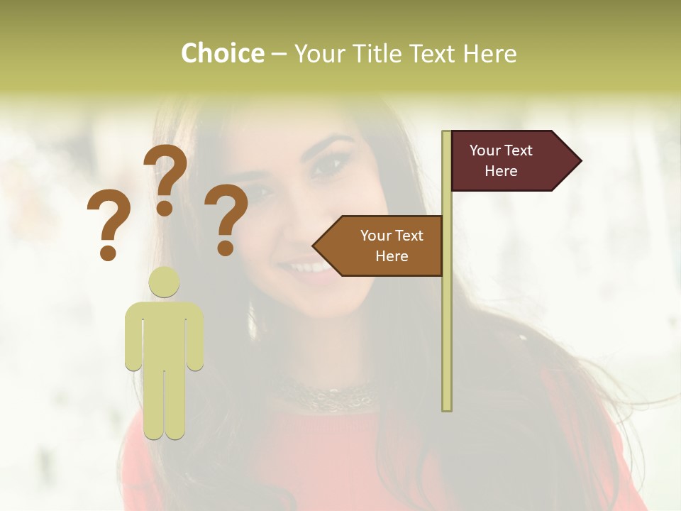 Lady Hispanic Female PowerPoint Template
