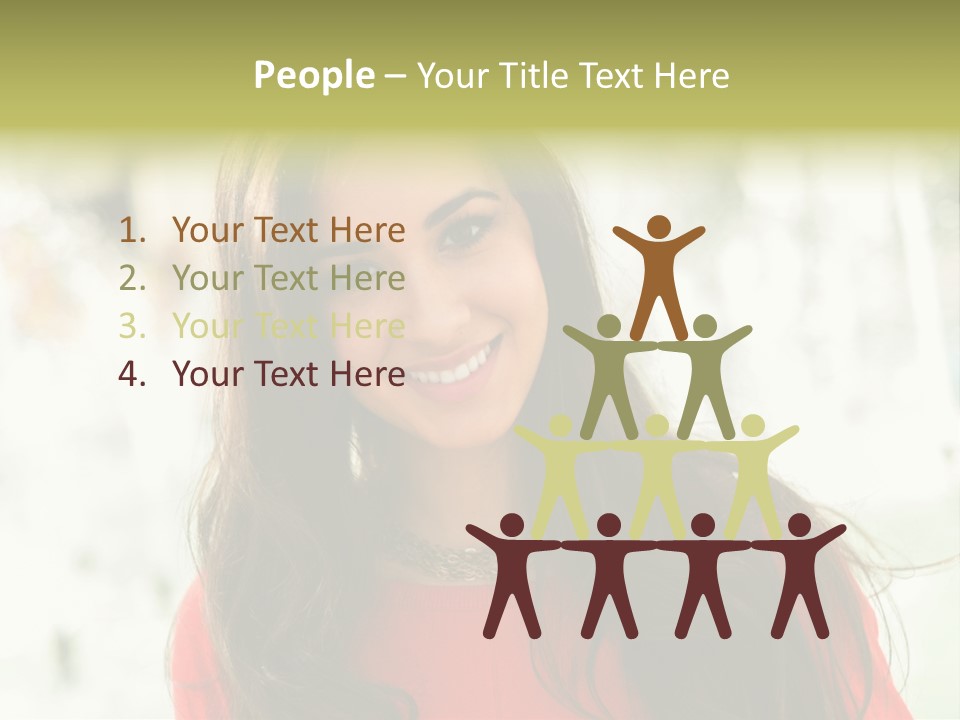 Lady Hispanic Female PowerPoint Template