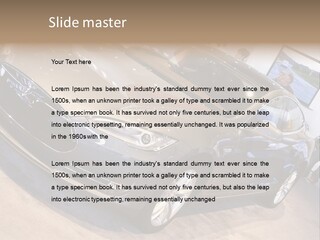 Vehicle Michigan Naias PowerPoint Template