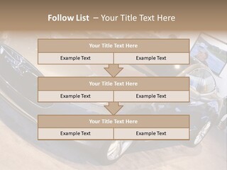 Vehicle Michigan Naias PowerPoint Template