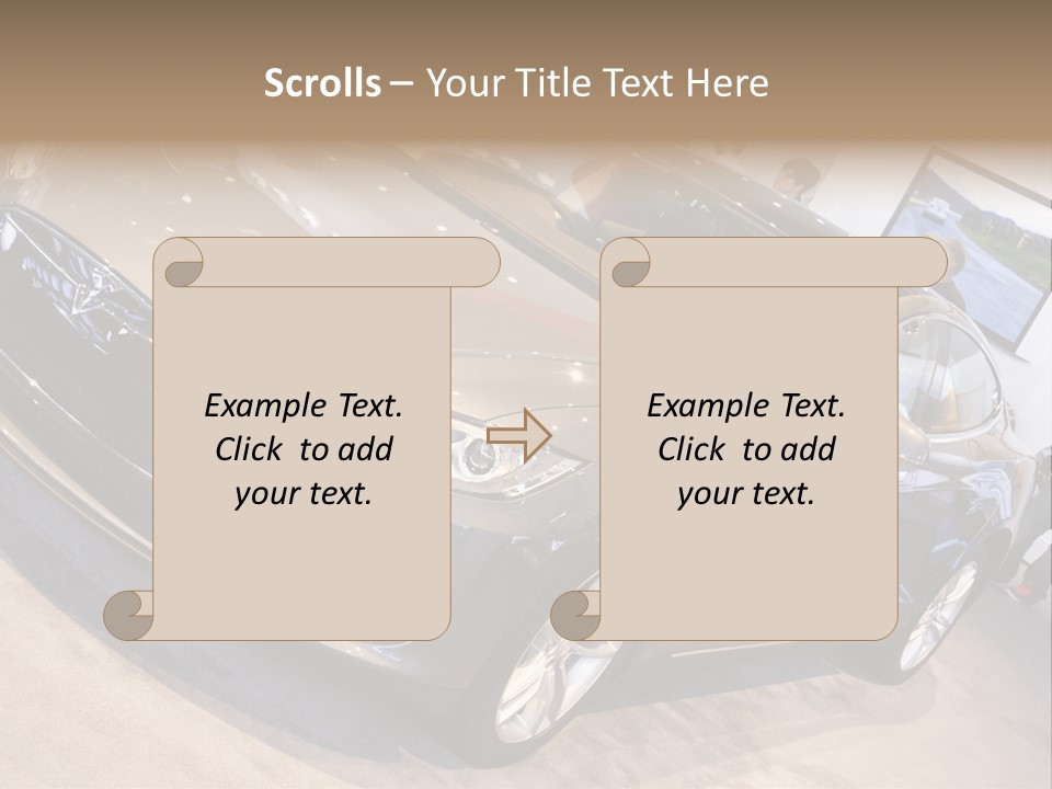 Vehicle Michigan Naias PowerPoint Template