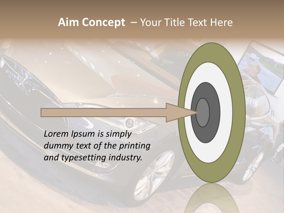 Vehicle Michigan Naias PowerPoint Template