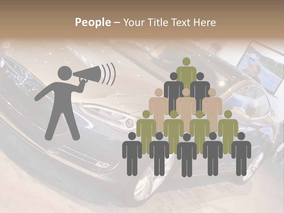 Vehicle Michigan Naias PowerPoint Template