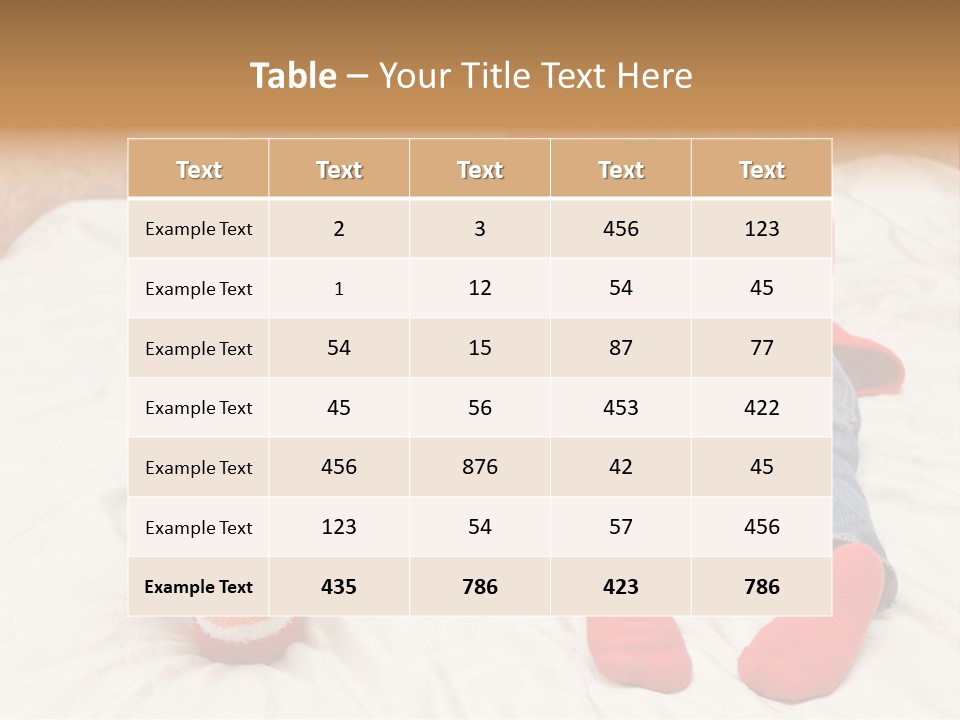 Female Personal Computer PowerPoint Template