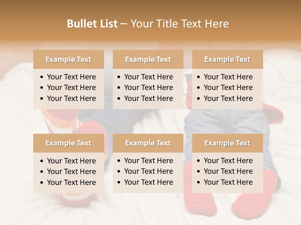 Female Personal Computer PowerPoint Template