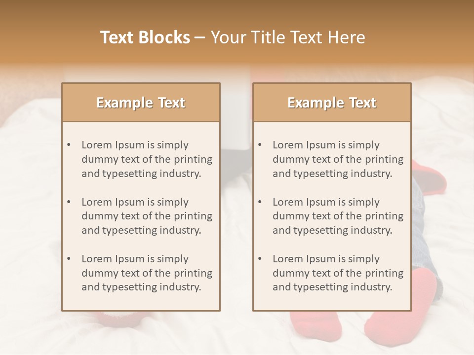 Female Personal Computer PowerPoint Template