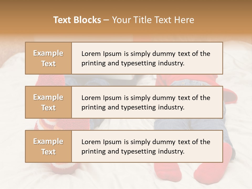 Female Personal Computer PowerPoint Template