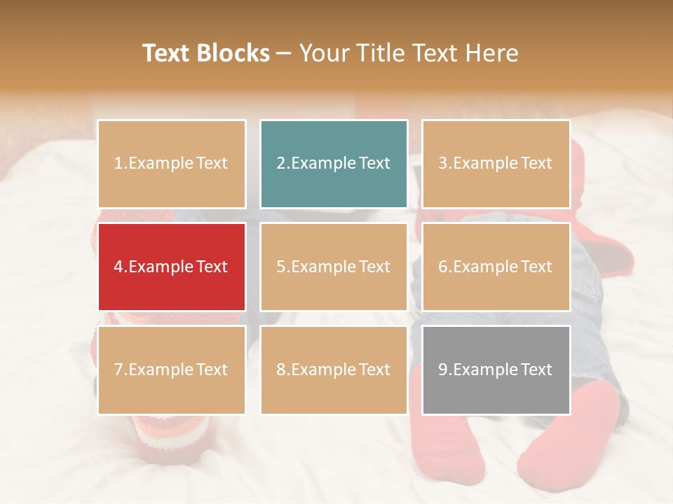 Female Personal Computer PowerPoint Template